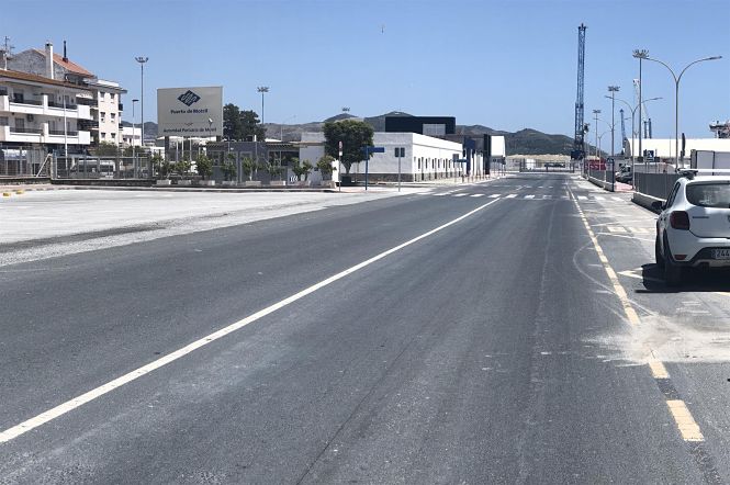 Zona en la que se va a actuar (PUERTO DE MOTRIL) 