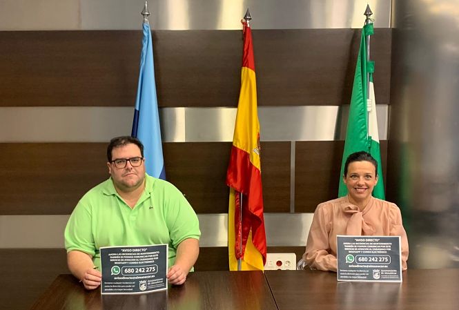 Presentación de la línea de whatsapp (AYTO. ALMUÑÉCAR)