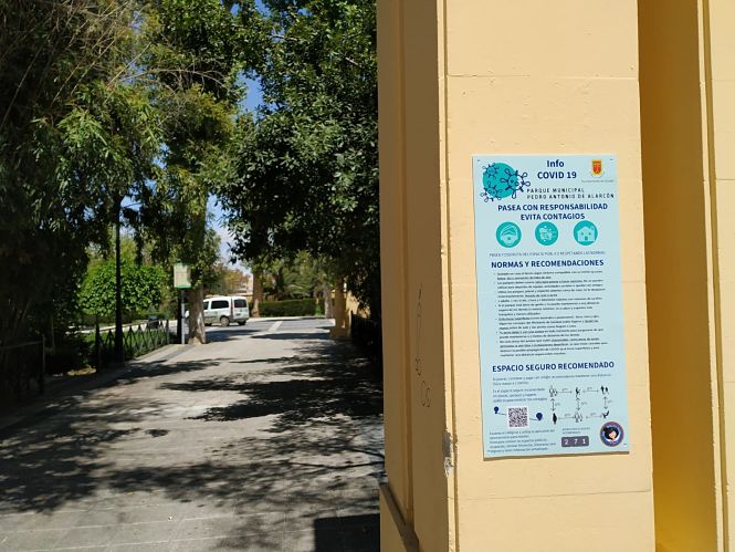 Señal informativa en Guadix (AYTO. GUADIX) 