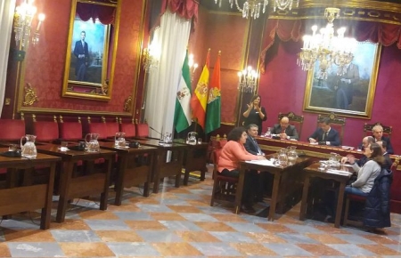 Salón de plenos del Ayuntamiento de Granada (AYUNTAMIENTO