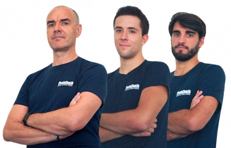 Equipo PhysioCiencia - Manuel Arroyo Morales, Álvaro Manuel Gutiérrez y Nicoló Andrei ni (UGR) 