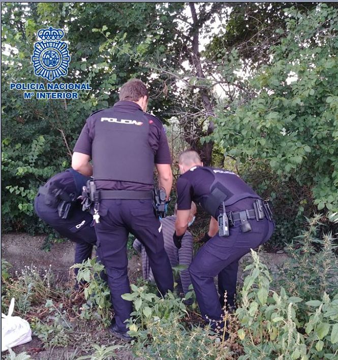 Imagen del rescate (POLICIA NACIONAL)