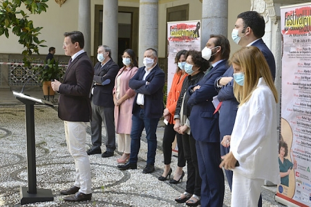 Presentación del IV Festival Inetrnacional de la guitarra (JAVIER ALGARRA, AYUNTAMIENTO)