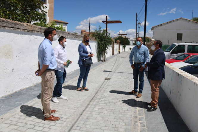 Visita de Diputados Provinciales del PP a Alhendín (PP) 