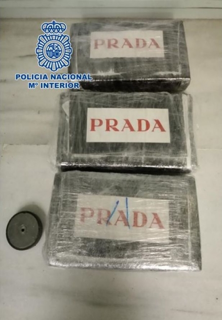 Imagen de la Cocaina incautada (POLICIA NACIONAL)