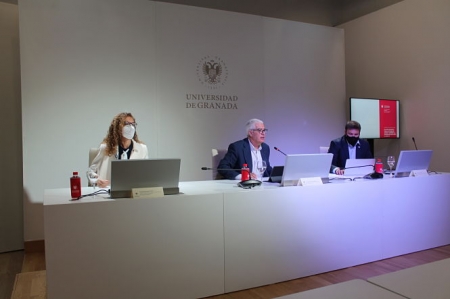 Imagen de la presentación del plan de contingencia (UGR)
