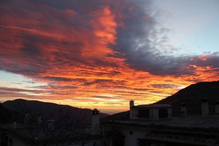 Atardecer en Bubión (BUBIÓN DESTINO SLOW)