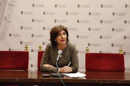 La concejal del Grupo Municipal Podemos-IU en el Ayuntamiento de Granada, Elisa Cabrerizo, en imagen de archivo (PODEMOS-IU)