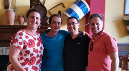 Cuatro de los seis investigadores que han realizado este estudio (UGR) 