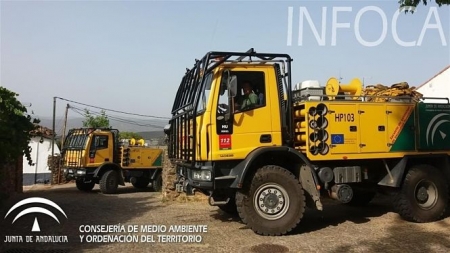 Imagen de archivo de maquinaria del Plan Infoca (INFOCA) 