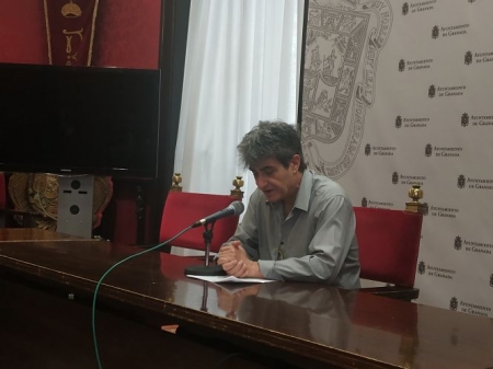 Antonio Cambril, portavoz de Podemos-IU en el Ayuntamiento de Granada (PODEMOS-IU)