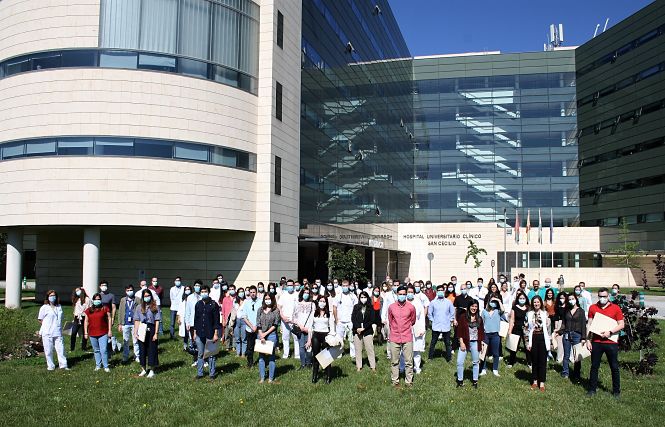 Despedida de los anteriores residentes (HUSC)
