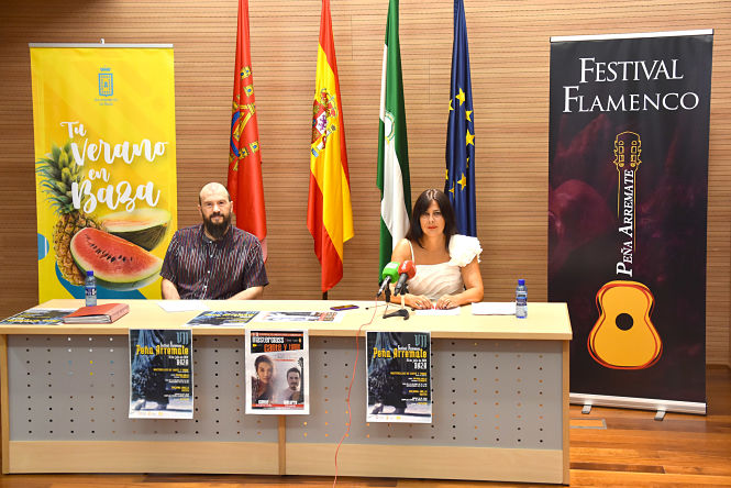 Presentación del certamen flamenco (AYTO. BAZA) 