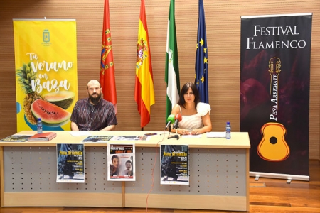 Presentación del certamen flamenco (AYTO. BAZA) 