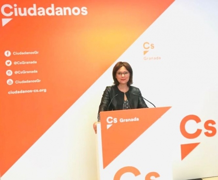 Mar Sánchez parlamentaria andaluza de CIduadanos (CS)
