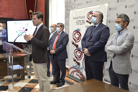 Presentación del video promocional (JAVIER ALGARRA / AYUNTAMIENTO)