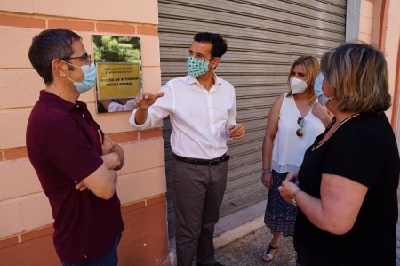 Visita a la Oficina de empleo de La Chana (PSOE) 