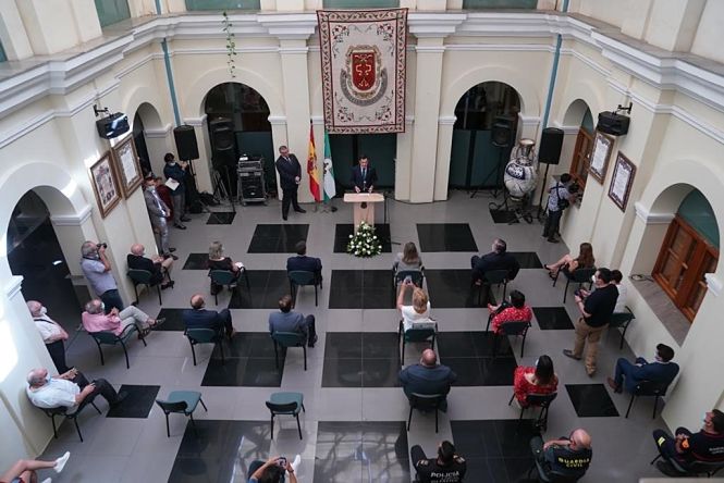 El presidente de la Junta de Andalucía, Juanma Moreno, visita Guadix (JUNTA DE ANDALUCÍA) 