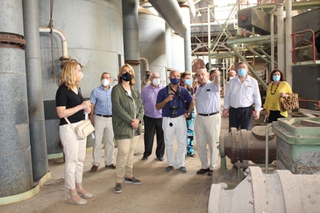 Visita institucional a la Fábrica del Pilar (AYTO. MOTRIL) 