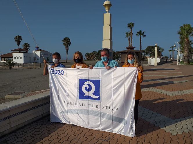 Bandera Q de claidad turística (AYTO. MOTRIL)