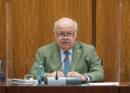 El Consejero de Salud, Jesús Aguirre (JUNTA DE ANDALUCIA)