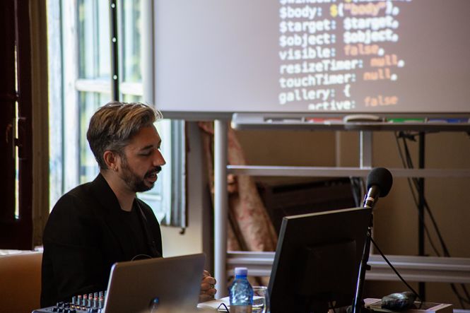 Imagen de la defensa de la tesis doctoral de Javier Cantón en la UGR (UGR)