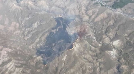 Incendio forestal en Freila (Granada) (PLAN INFOCA)