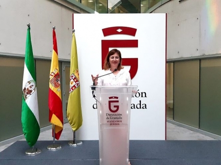 La diputada provincial de Vox Granada Cristina Jiménez (VOX) 