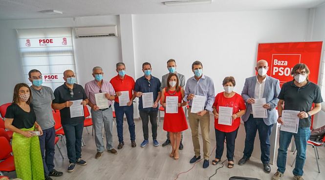 Alcaldes con las alegaciones (PSOE)