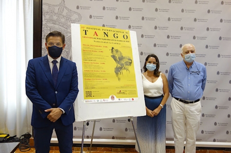 Presentación del Festival Internacional de Tango de Granada (JAVIER ALGARRA / AYUNTAMIENTO)