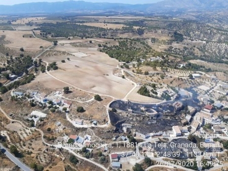 Incendio en Cortes de Baza (INFOCA) 