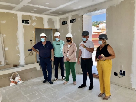 Visita a las obras del neuvo centro de Servicios Sociales (AYTO. MOTRIL)