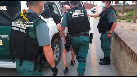 Detención practicada en el marco de la operación ABS en Granada (GUARDIA CIVIL) 