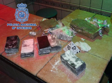 Imagen del material incautado (POLICÍA NACIONAL) 