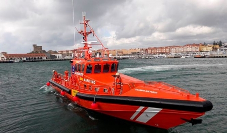 Una embarcación de Salvamento Marítimo (EMERGENCIAS 112) 