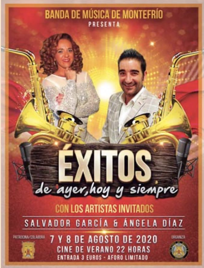 Cartel del concierto (AYTO. MONTEFRÍO) 