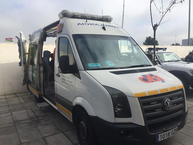 Ambulancia de EPES 061 en una imagen de archivo (EUROPA PRESS)