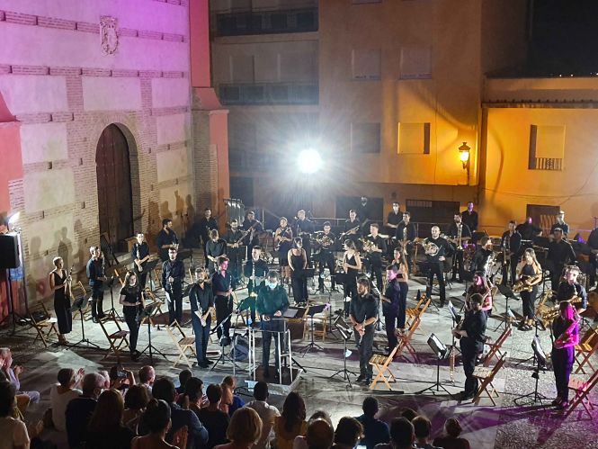 Imagen de la actuación de la banda Sinfónica de Guadix (AYTO. GUADIX) 
