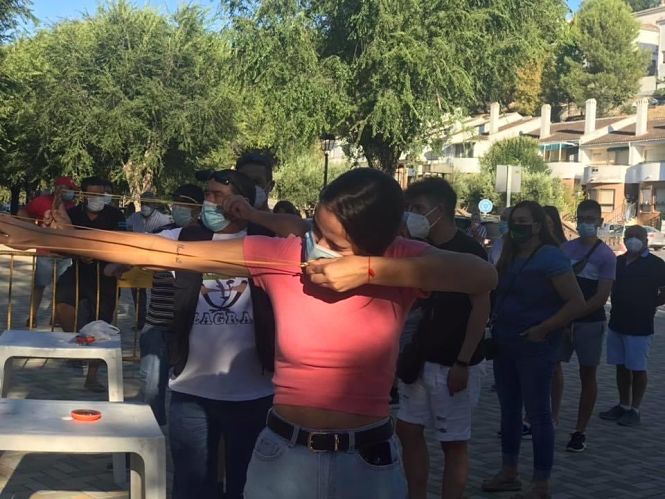 Una participante en el torneo (AYTO. MONTEFRÍO) 