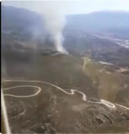 Incendio en Alpujarra de la Sierra (INFOCA) 