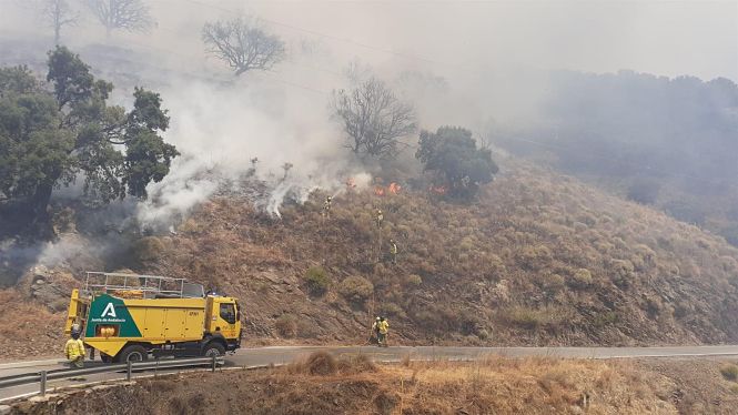 Incendio de Polopos (INFOCA) 