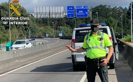 Control de tráfico de la Guardia Civil  (GUARDIA CIVIL)