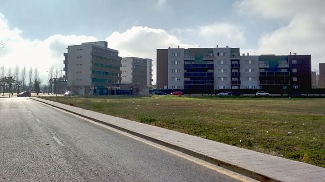 Terrenos donde irá el nuevo Colegio (AYTO. ALHENDÍN)