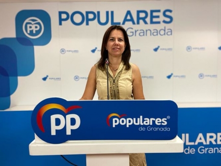 La parlamentaria andaluza del PP, Ana Vanessa García (PP)