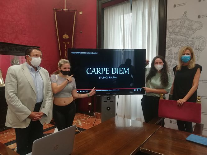 Imagen de la presentación del corto (AYTO. GRANADA)