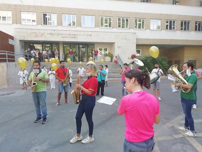 Imagen de la actuación de la charanga Popi Stars (JUNTA DE ANDALUCÍA) 