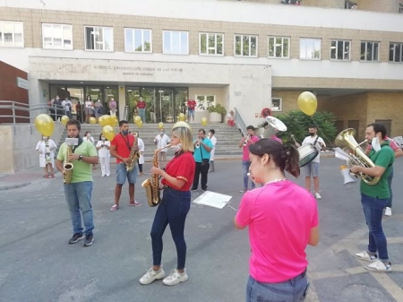 Imagen de la actuación de la charanga Popi Stars (JUNTA DE ANDALUCÍA) Imagen de la actuación de la charanga Popi Stars (JUNTA DE ANDALUCÍA)