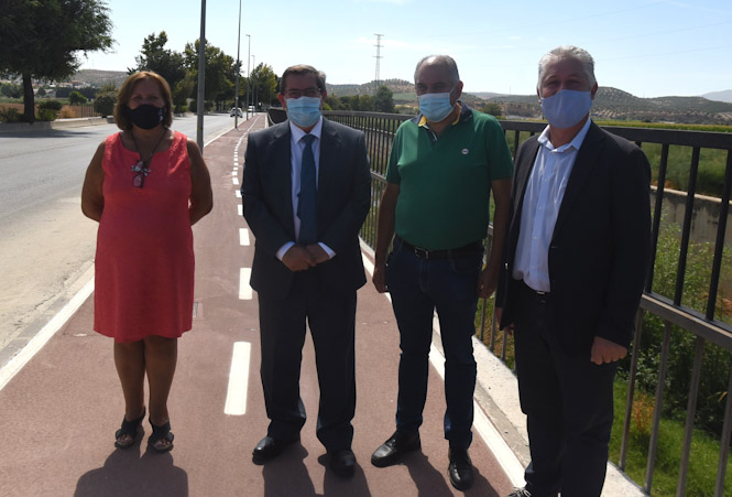 Nuevo carril bici de Huétor Tájar (AYTO. HUÉTOR TAJAR)