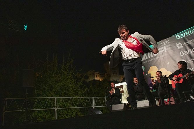 Imagen de la actuación de Mario Maya (MILNOFF FESTIVAL)