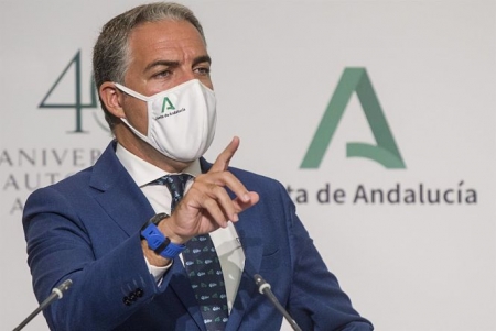 El consejero de la Presidencia, Administración Pública e Interior y portavoz del Gobierno, Elías Bendodo, en una imagen de archivo (MARÍA JOSÉ LÓPEZ - EUROPA PRESS) El consejero de la Presidencia, Administración Pública e Interior y portavoz del Gobierno, Elías Bendodo, en una imagen de archivo (MARÍA JOSÉ LÓPEZ - EUROPA PRESS)